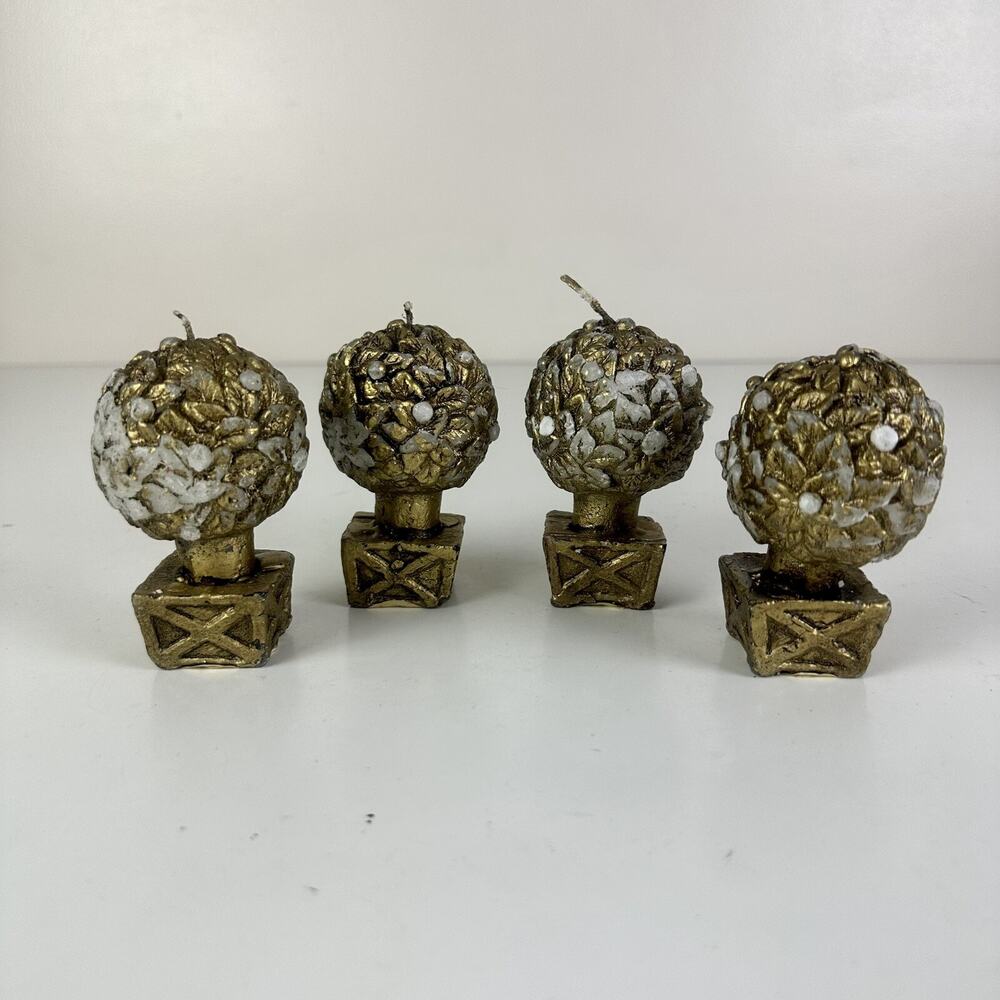 Lot Of 4 Gump’s Candles Made In Italy